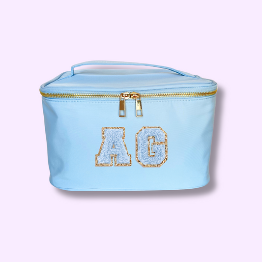 COSMETIC POUCH WITH MIRROR (3 LETTERS INCLUDED)