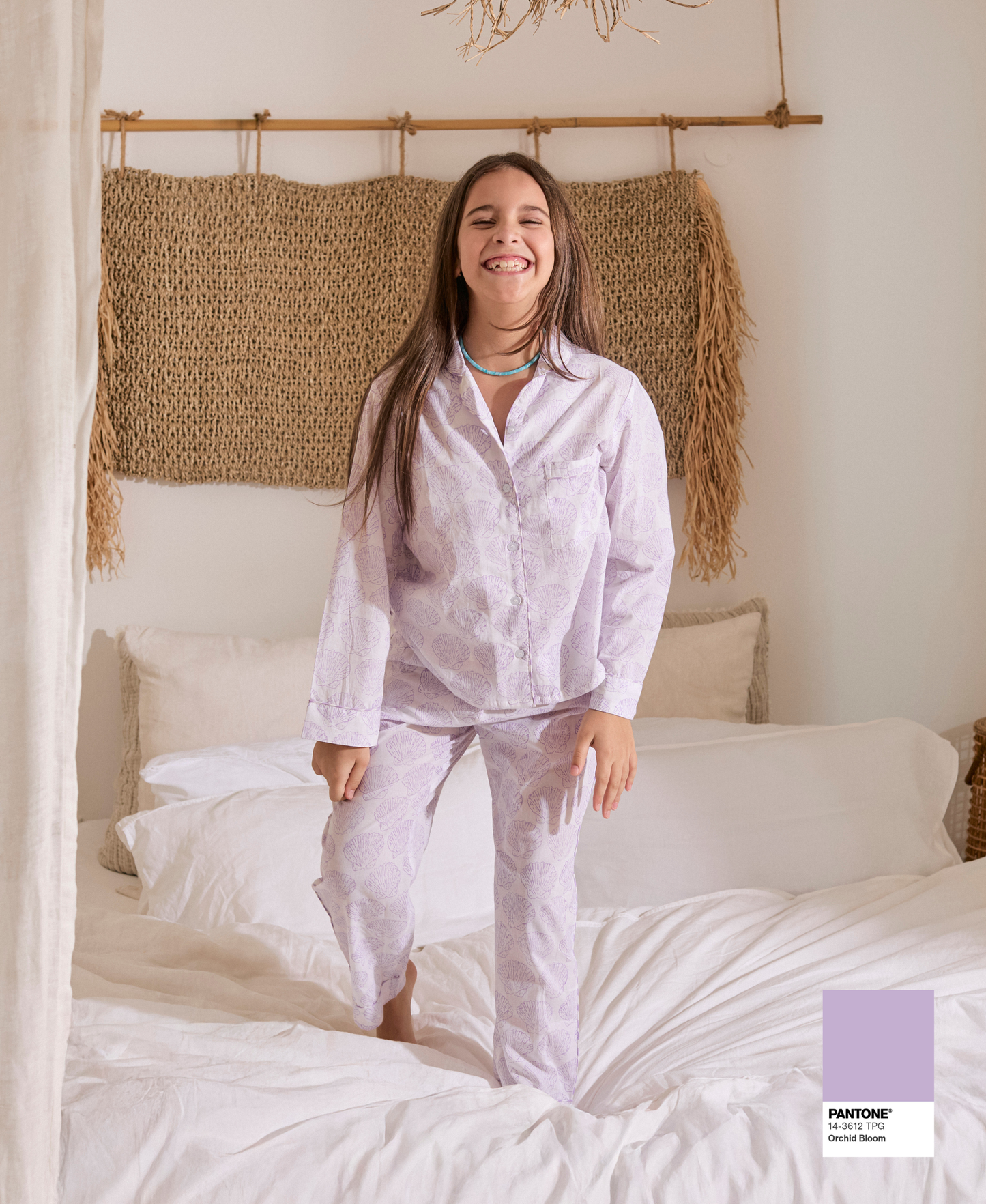 Shirt Pajama Set - Purple