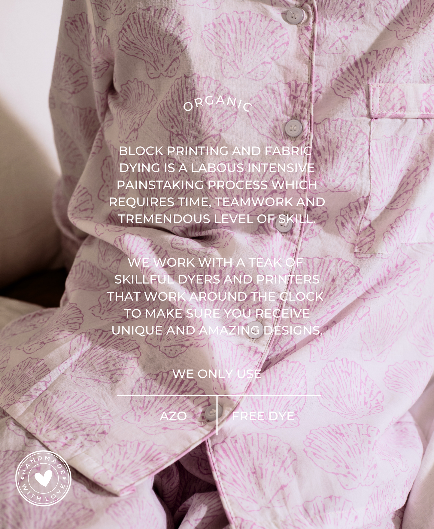 Shirt Pajama Set - Pink