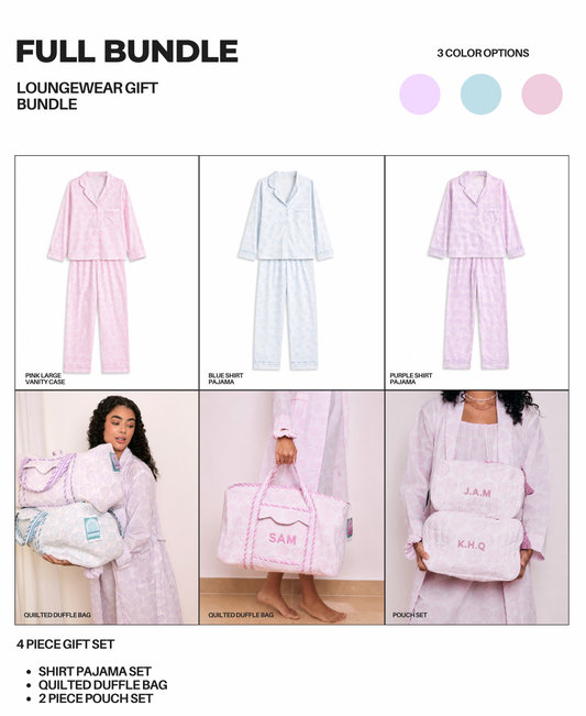 GIFT BUNDLE 3 - 4 PIECE SET - 3 COLORS