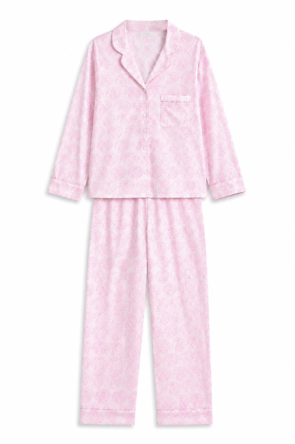 Shirt Pajama Set - Pink
