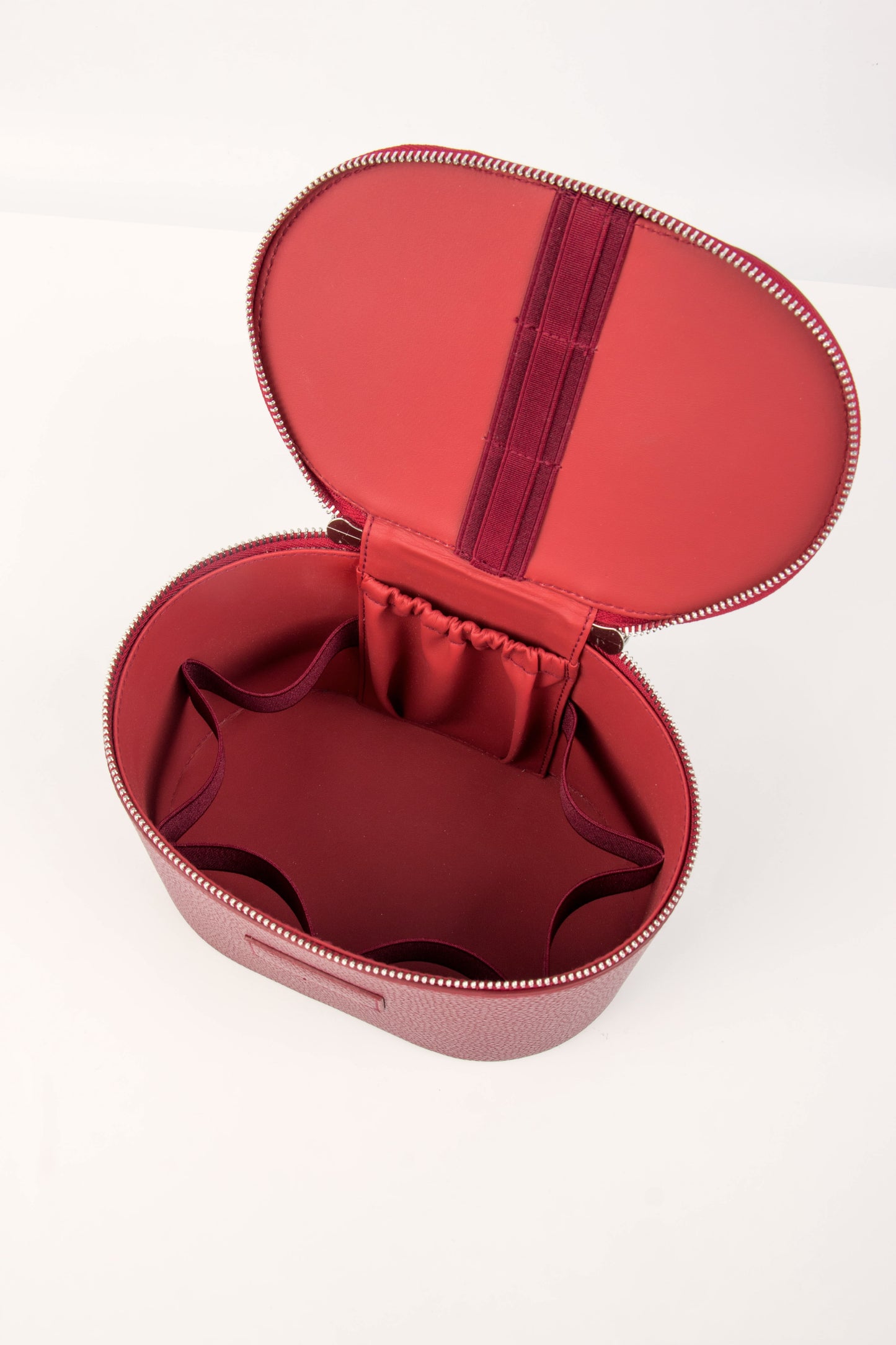 Vanity Case - Burgundy - Medium