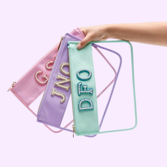 FLAT CLEAR POUCH (3 LETTERS INCLUDED)