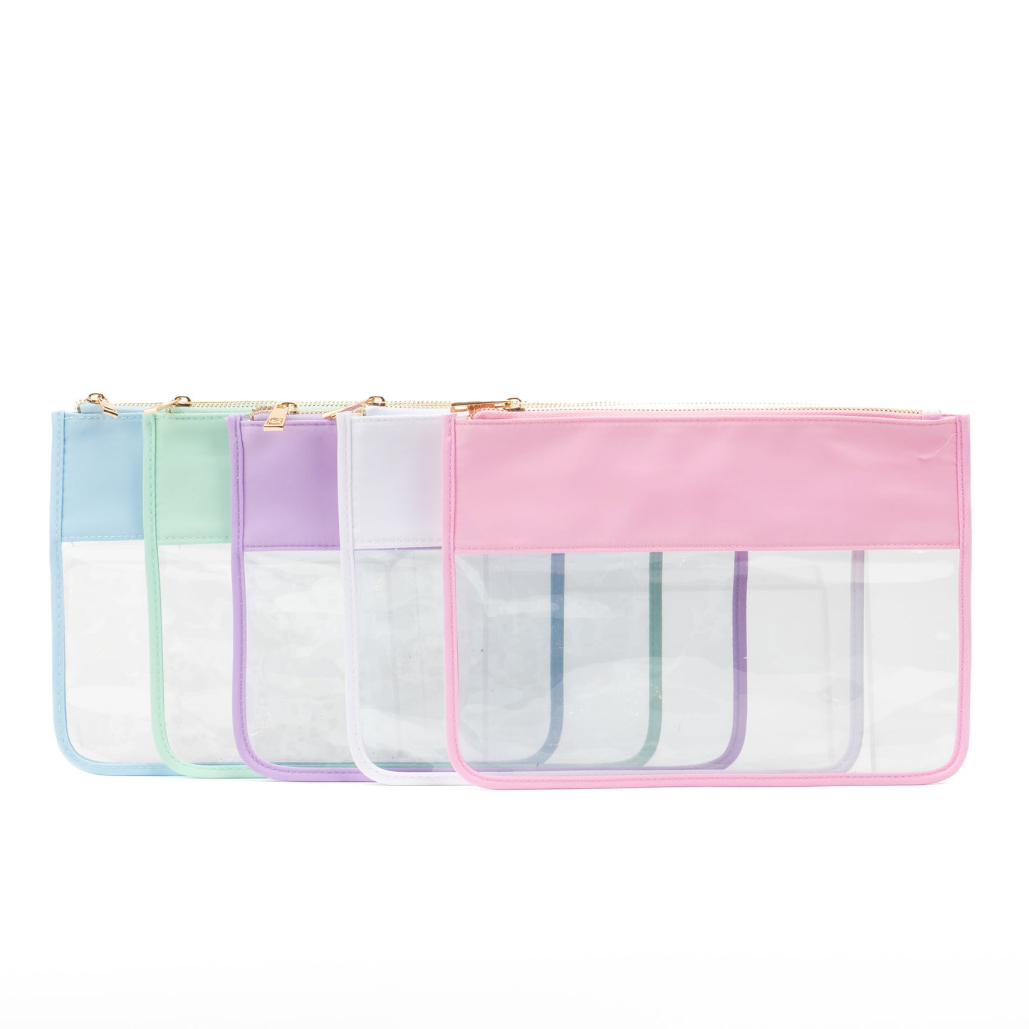 FLAT CLEAR POUCH (3 LETTERS INCLUDED)