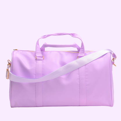 DUFFLE BAG ( 5 COLOR OPTIONS) 3 LETTERS INCLUDED