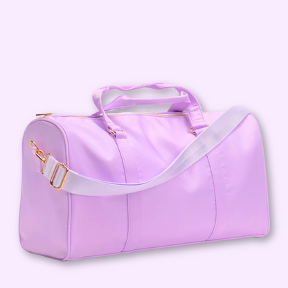 DUFFLE BAG ( 5 COLOR OPTIONS) 3 LETTERS INCLUDED