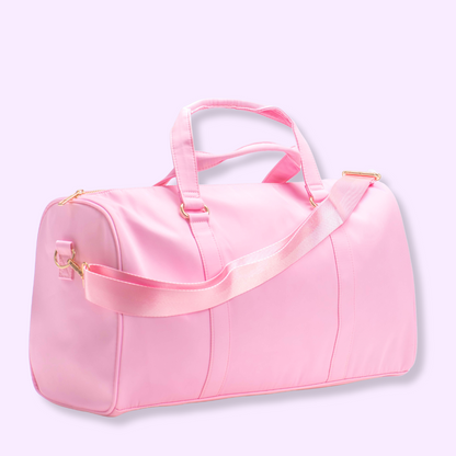 DUFFLE BAG ( 5 COLOR OPTIONS) 3 LETTERS INCLUDED